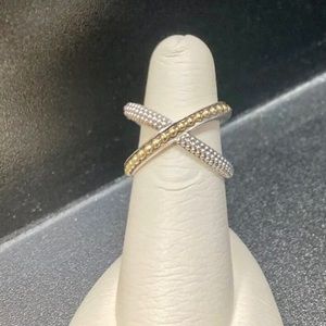 Lagos Enso X Ring Size 7